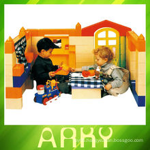 plastic building block, children indoor plastic building blocks